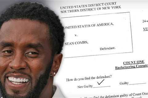 Here's the Diddy Verdict Sheet Returned by Trial Jurors