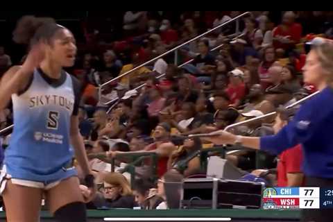 Angel Reese slaps clipboard out of coach’s hand in wild meltdown