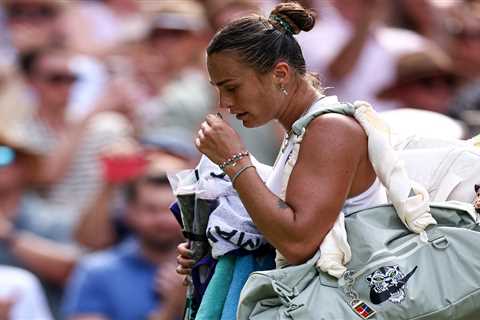 Aryna Sabalenka in ‘sorry’ drama during heated Wimbledon moment with Amanda Anisimova