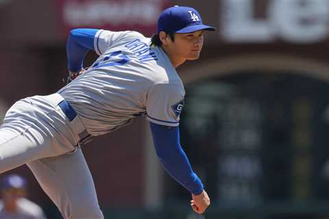 Shohei Ohtani pitches three scoreless innings in Dodgers’ win as he ramps up pitch count