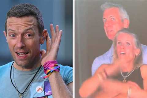 Chris Martin Couldn’t Help But Laugh As He Issued A Playful Warning To Fans At The First Coldplay..