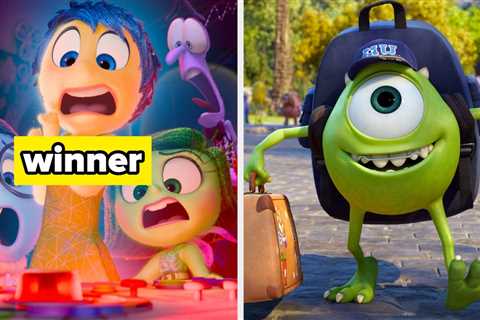 It Might Be Impossible For Pixar Fans To Choose Which Movie Is Truly #1