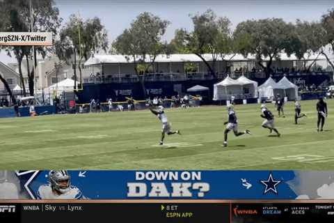 ESPN airs fake Dak Prescott-George Pickens Cowboys video in massive blunder
