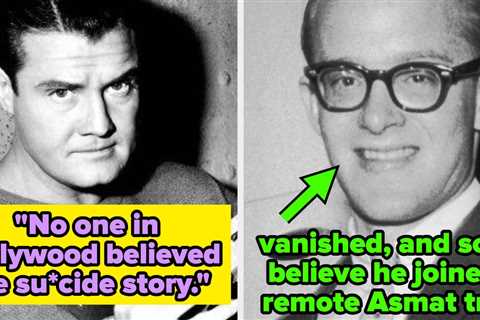 9 Celebrities Who Died In Strange, Mysterious, Or Still-Unknown Ways