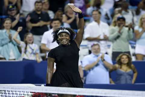 Venus Williams, 45, becomes oldest woman since Martina Navratilova to win singles match