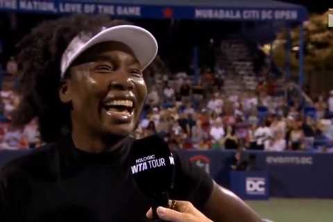Venus Williams confirms engagement to actor Andrea Preti after triumphant tennis return