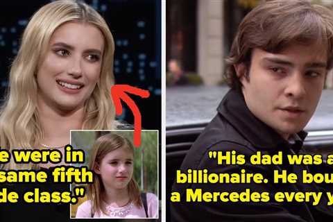 People Who Went To School With The Rich And Famous Are Revealing What They're Actually Like In Real ..