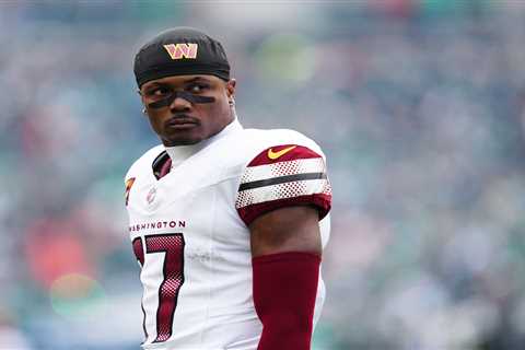 Terry McLaurin arrives at Commanders camp with ankle injury in latest twist to contract saga