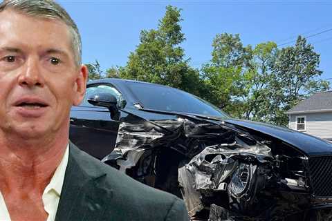 Vince McMahon Involved In Car Accident, Bentley Mangled