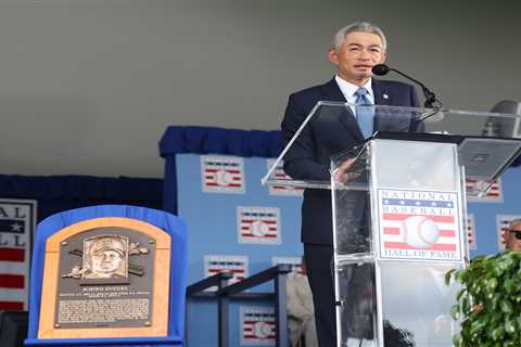 Why Ichiro’s savage Marlins joke during Hall of Fame speech gave former exec ‘PTSD’