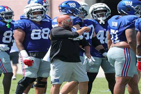 How the Giants brace for the inevitable calamities that happen before the season