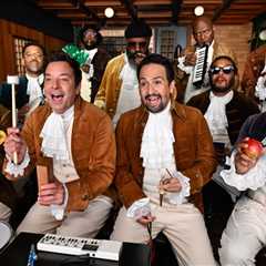 Lin-Manuel Miranda & Jimmy Fallon Perform ‘Hamilton’ Medley With Toy Instruments