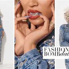 Beyonce Teams Up with Levis to Release the 501 Curve Western Crystal Jeans and Matching Denim Jacket