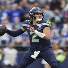 Announcer’s Drew Lock praise awfully timed with Seahawks QB’s interception