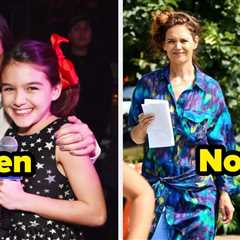 Katie Holmes And Tom Cruise's Daughter, Suri, Was Spotted In An Extremely Rare Photo On The Set Of..