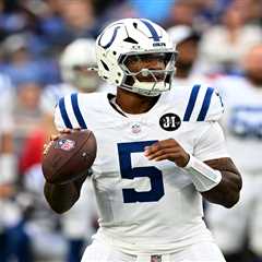 Anthony Richardson favored to be Colts’ starting quarterback Week 1 despite injury concern