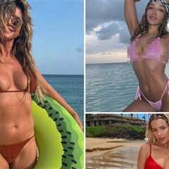 Stars at the Beach ... Celebs Havin' Fun in the Sun!!!