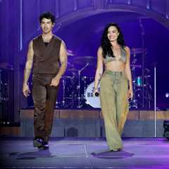 Exes Demi Lovato and Joe Jonas Team Up For ‘Camp Rock’ Classics at Kick Off of Jonas Brothers 20th..
