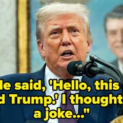 This Legendary Oscar-Winning Actor Said Donald Trump Asked Her Out On The Day Her Divorce Was..