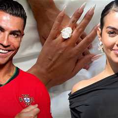 Cristiano Ronaldo Proposes To Georgina Rodriguez With Enormous Diamond Ring