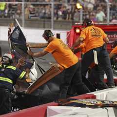 Stock car racing veteran dead in crash after mid-race medical emergency