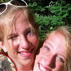 Conjoined Twins Abby and Brittany Hensel Strolling With Newborn Baby