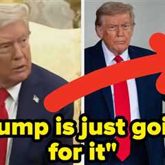 One Body Language Expert Spotted Something Very Telling When Donald Trump Put His Palm Almost Under ..