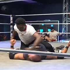 Cops investigating Rampage Jackson’s son Raja after terrifying video of vicious attack on wrestler