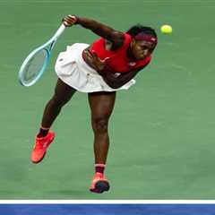 Coco Gauff survives while revamping her serve at same time