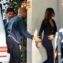 Justin and Hailey Bieber Spotted on Romantic Dinner Date in West Hollywood