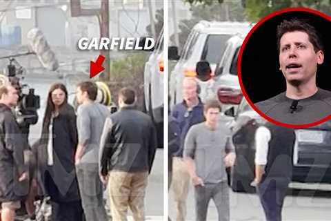 Andrew Garfield Channels Sam Altman on Movie Set With GF Monica Barbaro