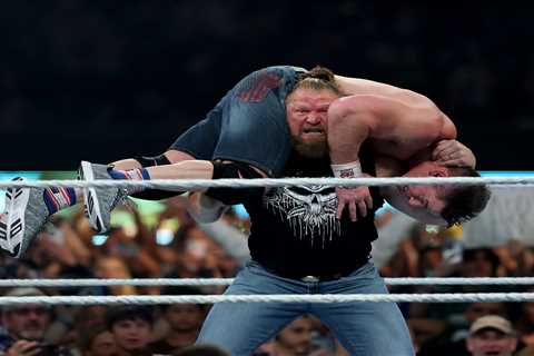 John Cena’s epic WWE SummerSlam performance washed out by Brock Lesnar’s shock return