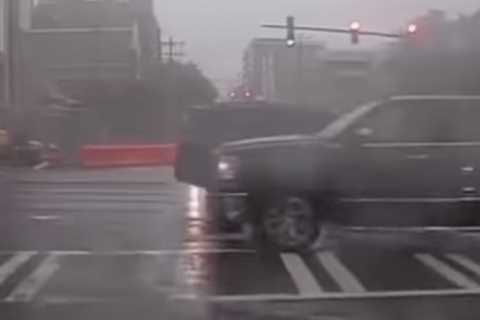 Alleged video shows Panthers star Jaycee Horn’s car crash en route to practice