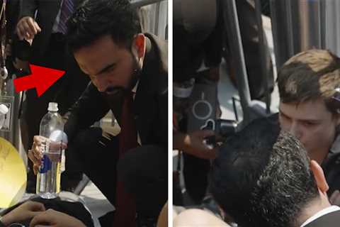 NYC Mayoral Candidate Zohran Mamdani Rushes to Help Man Who Fainted, on Video