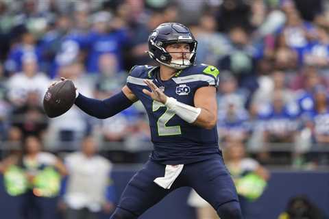 Announcer’s Drew Lock praise awfully timed with Seahawks QB’s interception