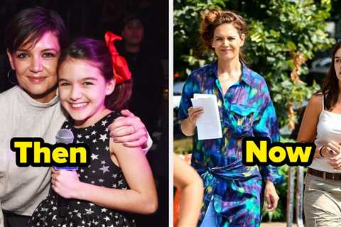 Katie Holmes And Tom Cruise's Daughter, Suri, Was Spotted In An Extremely Rare Photo On The Set Of..