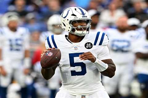 Anthony Richardson favored to be Colts’ starting quarterback Week 1 despite injury concern