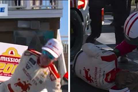 NASCAR Driver Connor Zilisch Breaks Collarbone While Celebrating Win