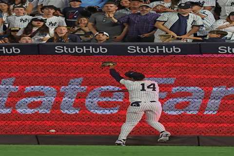 Yankees lose Amed Rosario to IL after deadline pickup crashes into outfield wall