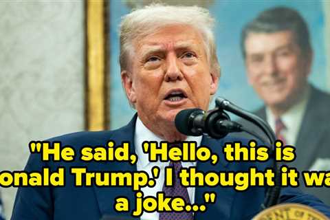 This Legendary Oscar-Winning Actor Said Donald Trump Asked Her Out On The Day Her Divorce Was..