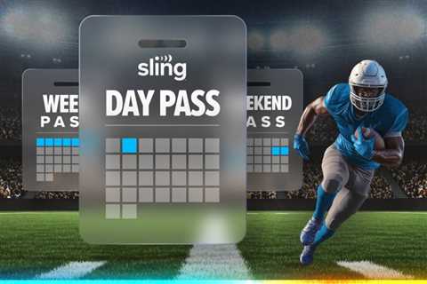 Sling TV Launches Affordable Day and Week Streaming Passes Starting at Only $4.99