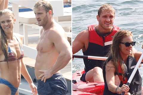 Logan Paul, Nina Agdal Kayak In Tiny Bathing Suits Days Before Wedding