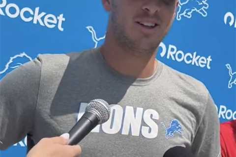 Jared Goff responds to ‘crazy’ Taylor Swift mention during her internet-shattering ‘New Heights’..