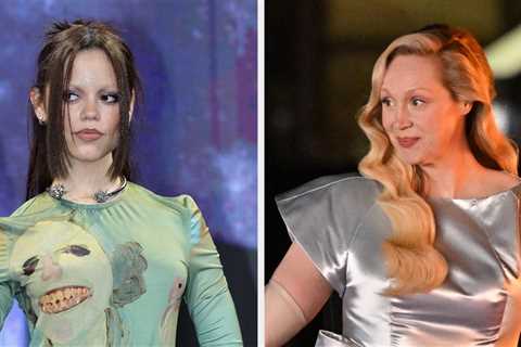 A Side-By-Side Photo Of Jenna Ortega And Gwendoline Christie Is Going Viral Because People Can’t..