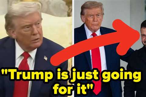 One Body Language Expert Spotted Something Very Telling When Donald Trump Put His Palm Almost Under ..