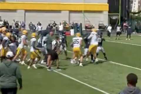 Seahawks-Packers joint practice erupts into wild punch-throwing melee