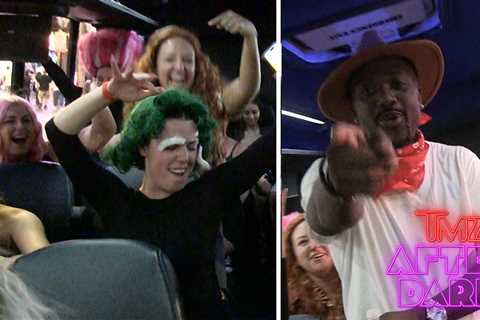 Ray J Gets Wild With Birthday Party on 'TMZ After Dark Tour'
