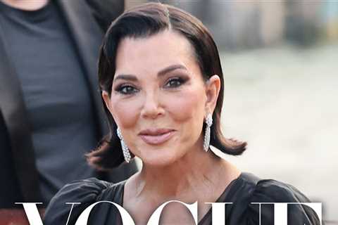 Kris Jenner Shows Off Fresh Facelift on 'Vogue' Cover