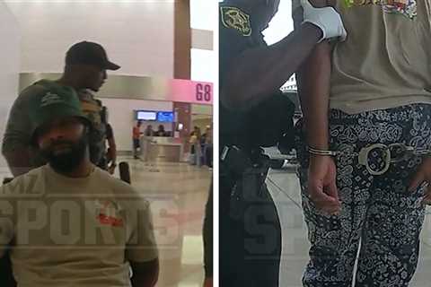 Marcus Morris Arrest Video Shows Cops Walking NBAer Out Of Airport In Shackles