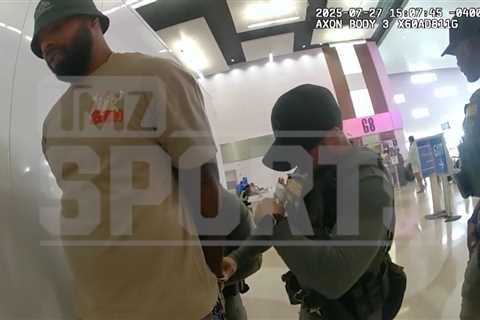 Shocking video shows Marcus Morris being arrested in shackles at Florida airport